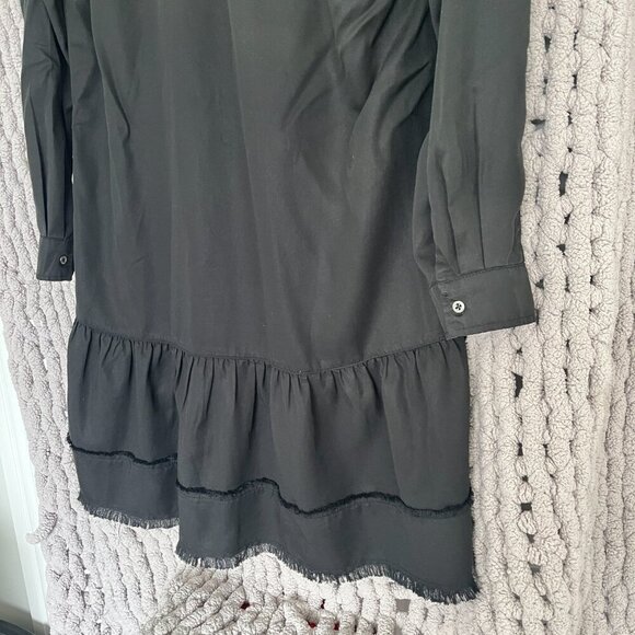 Standard Grace Black Button-Down Dress Size M - Picture 8 of 10